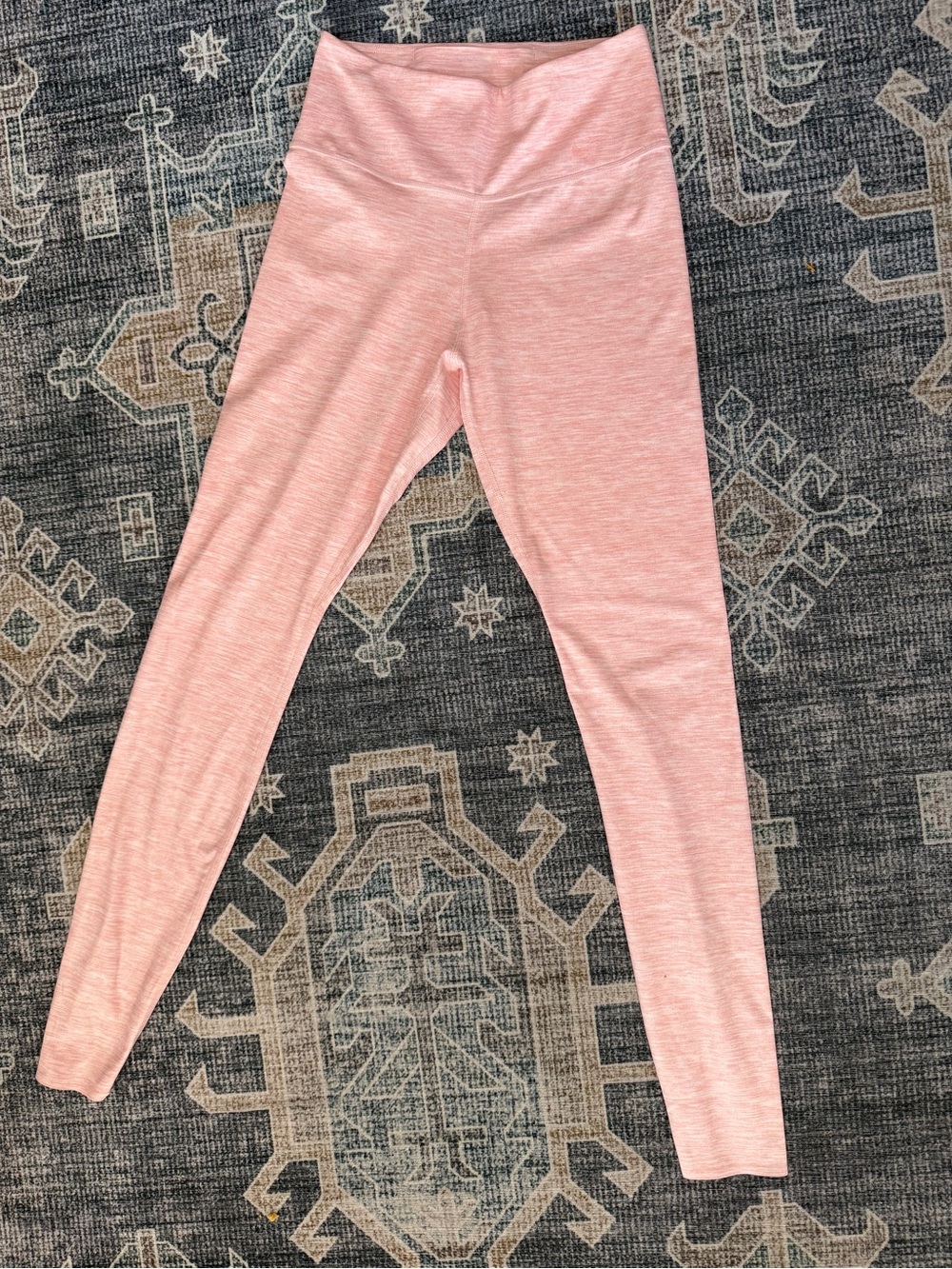 Nike Womens Light Pink High-Waist Leggings